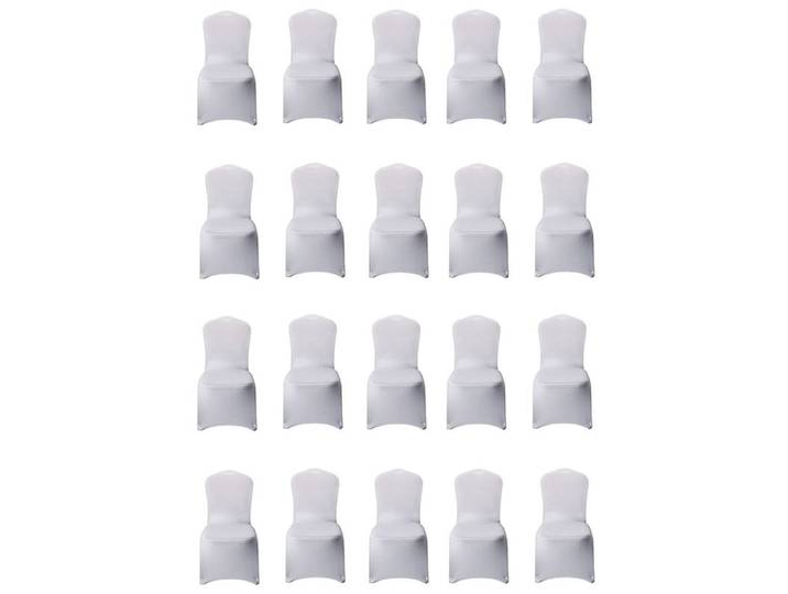 ABFA 20 housses de chaise extensibles pour mariage, housses de décoration pour chaises de salle à manger