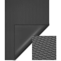 Wiltec, Pool Zubehör, Pool Solarfolie 5x8m 140μ PE schwarz Poolabdeckung Solarplane Poolheizung
