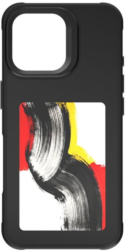 iPhone 17 4smarts E-Ink Bagside Cover - MagSafe Kompatibel - Sort
