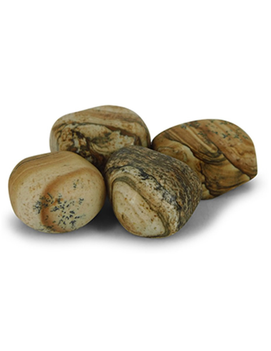 Jaspis trommelstenen 100 g