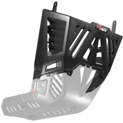 Racetech, Motorrad Zubehör, (RTECH) TECHNOPOLYMER-MOTORABDECKUNG (OBEN) YAMAHA T7 / TENERE 700 '25, SCHWARZ