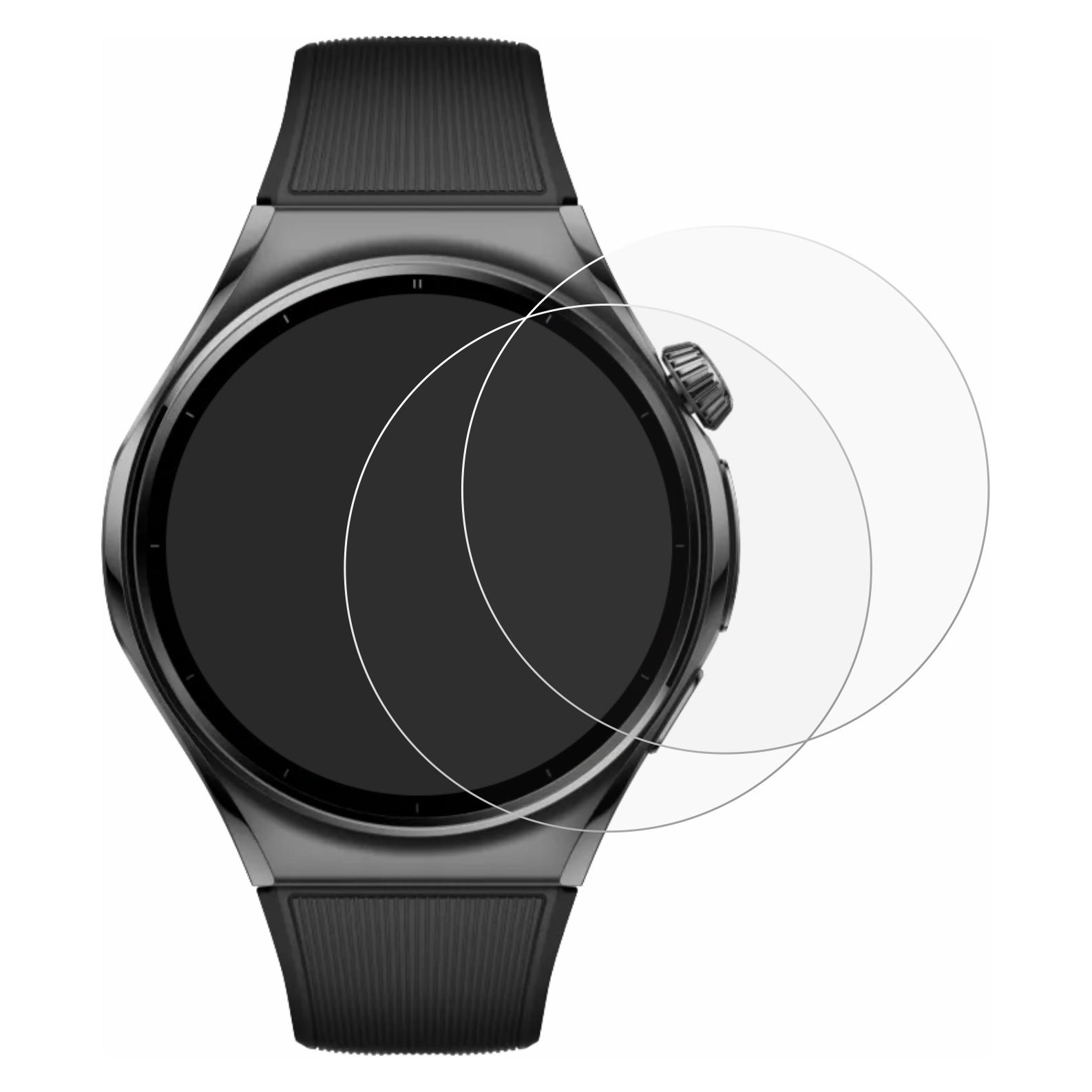 ScreenLeaf Schutzfolie für Huawei Watch 6 46 mm Displayschutz Display Schutz Folie Klar Transparent (6164818)