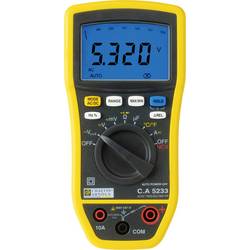 Chauvin Arnoux CA5233 Hand-Multimeter kalibriert (ISO) digital Momentanwertspeicher, ISO kalibriert, mit Bildschirmhintergrundbeleuchtung, P01196733-ISO