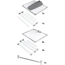 Kesseböhmer, Möbelausstattung, Einhängetablarset Arena Vario (1 Stk.)
