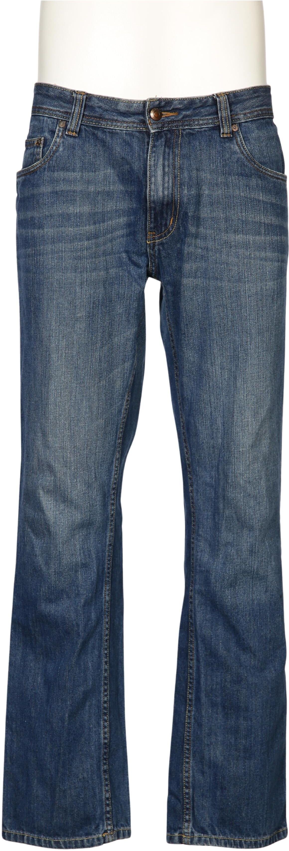 Charles Vögele Herren Jeans, Blau, Gr. W36, Baumwolle - Second Hand
