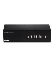 TRENDnet TK 440DP KVM-/Audio-/USB-Switch 4 x KVM/Audio/USB 1 lokaler Benutzer Desktop (TK-440DP)