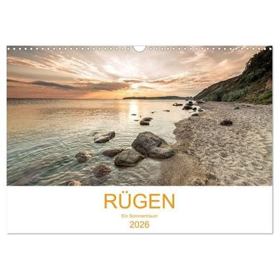 Rügen ein Sommertraum (Wandkalender 2026 DIN A3 quer), CALVENDO Monatskalender