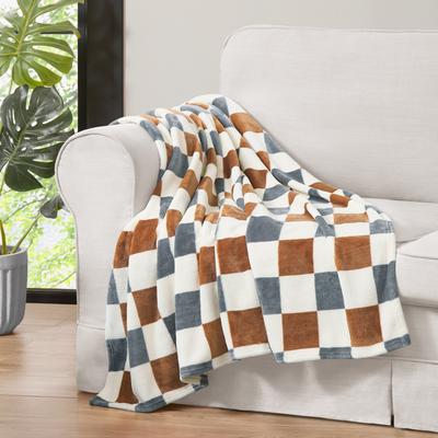 "Jessica Simpson Plush 50""X70"" Throw Blanket"