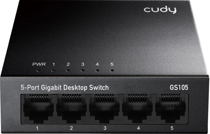 CUDY 5-Port Gigabit Metal Switch