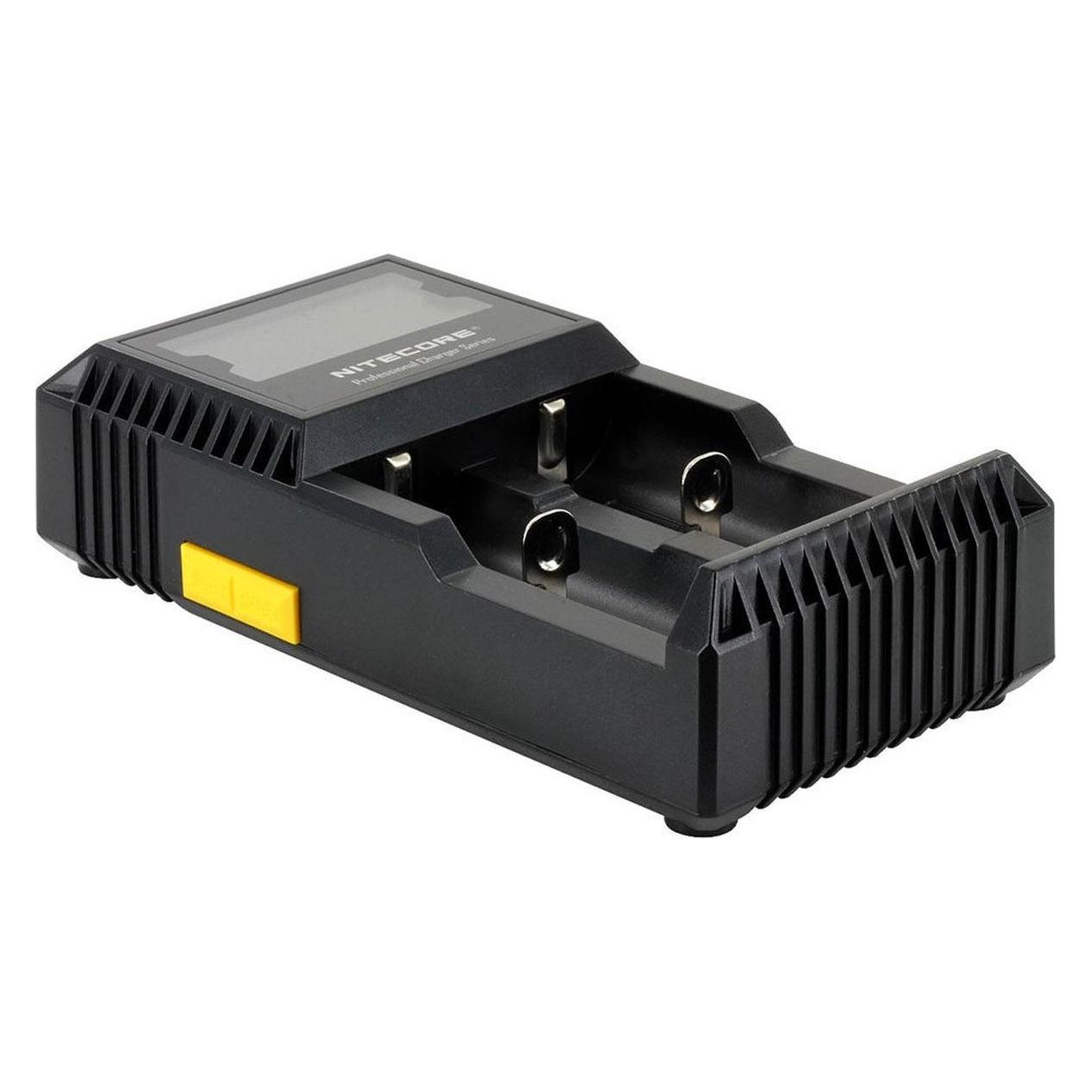 Nitecore Digicharger D2 (1 Stk., Ladegerät ohne Akku) (NC-D2)