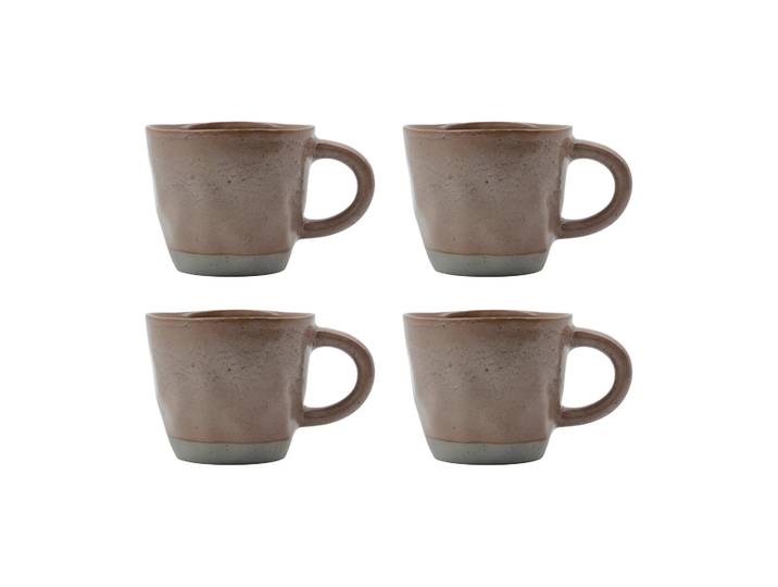 House Doctor Mug Vida 29 cl, lot de 4 Rose