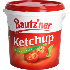 Bautzner Ketchup Tomatenketchup, Tomatenmarkanteil 59%, im Eimer, 10 kg