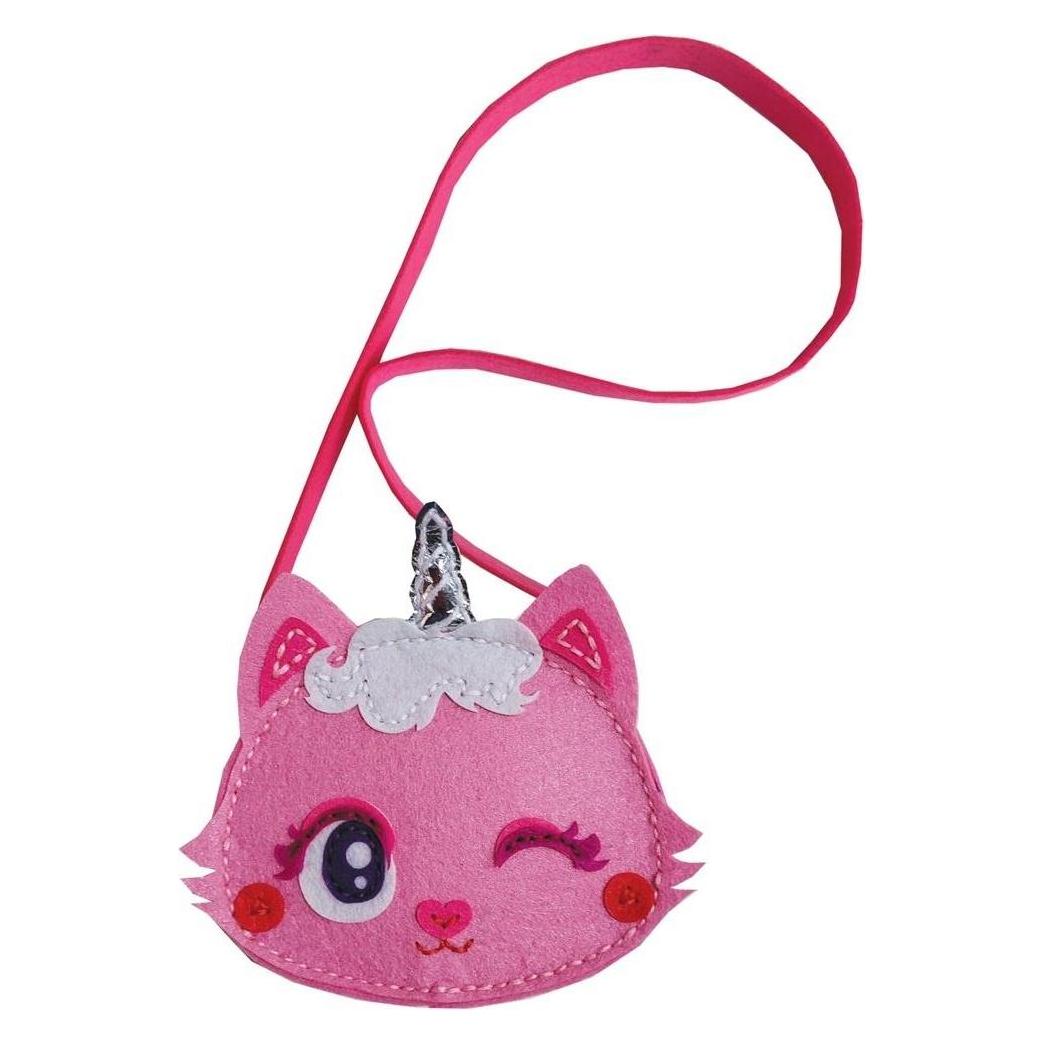 Stnux Kreativset Kleine Tasche Rosenkätzchen Filz Handarbeiten (STN7991)