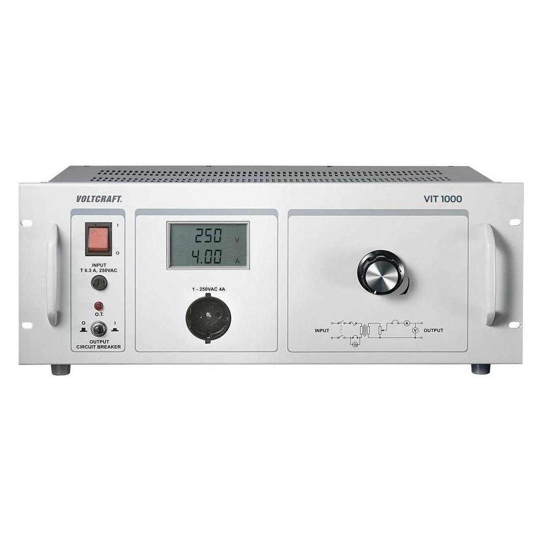 Voltcraft Labor-Regel-Trenntransformator (VIT 1000)
