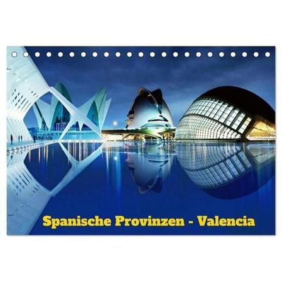 Spanische Provinzen Valencia (Tischkalender 2027 DIN A5 quer), CALVENDO Monatskalender