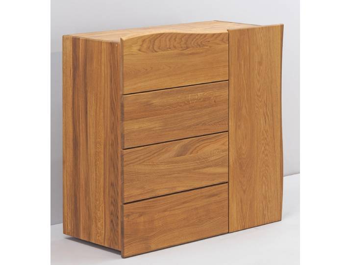 Woodline Kommode in Eiche massiv – Montierte Lieferung – 3%-Vorkasse-Rabatt