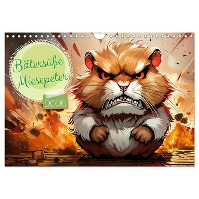 Bittersüße Miesepeter (Wandkalender 2026 DIN A4 quer), CALVENDO Monatskalender
