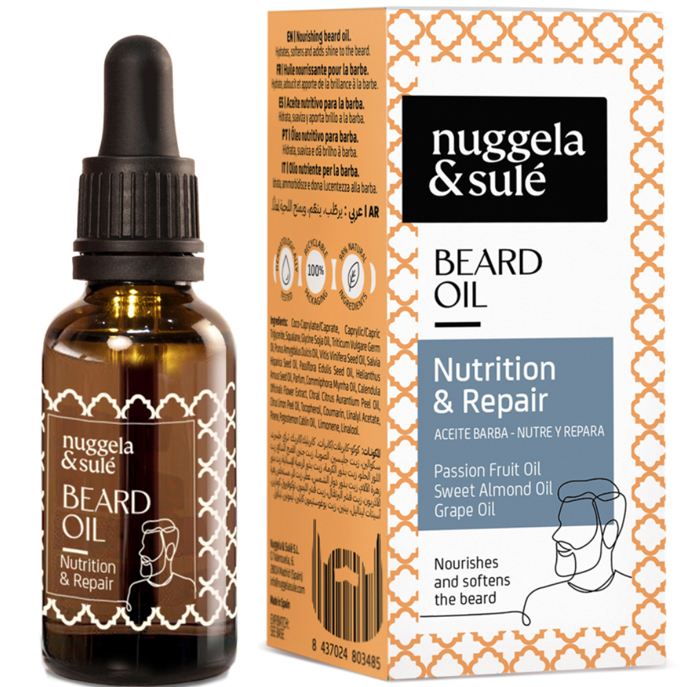 Nuggela & Sulé Beard Oil Nourishes and Softens the Beard 30mL