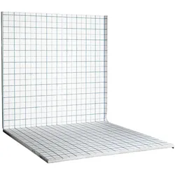 30 mm Klettplatte Faltplatte 30-3 WLG 045 10 m2 Fußbodenheizung Klettsystem