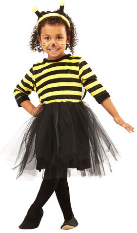 buttinette Bienen-Kleid für Kinder