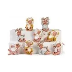 Antonio Juan Picolin&Mufli Spanische Puppen 21 cm + Display