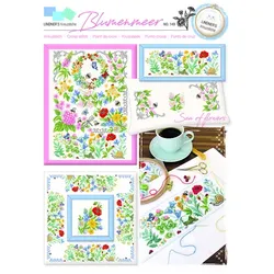 Stickvorlage "Blumenmeer"