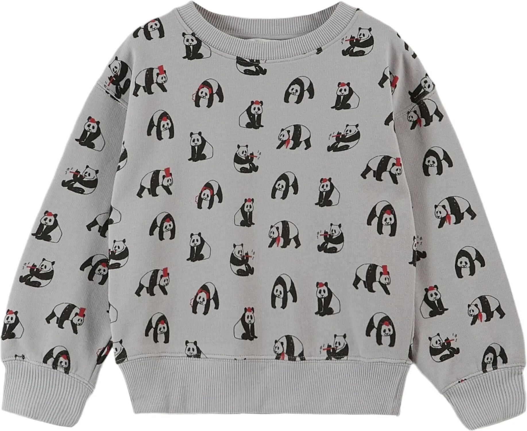 Emile et Ida Sweat Panda Gris 9 mois