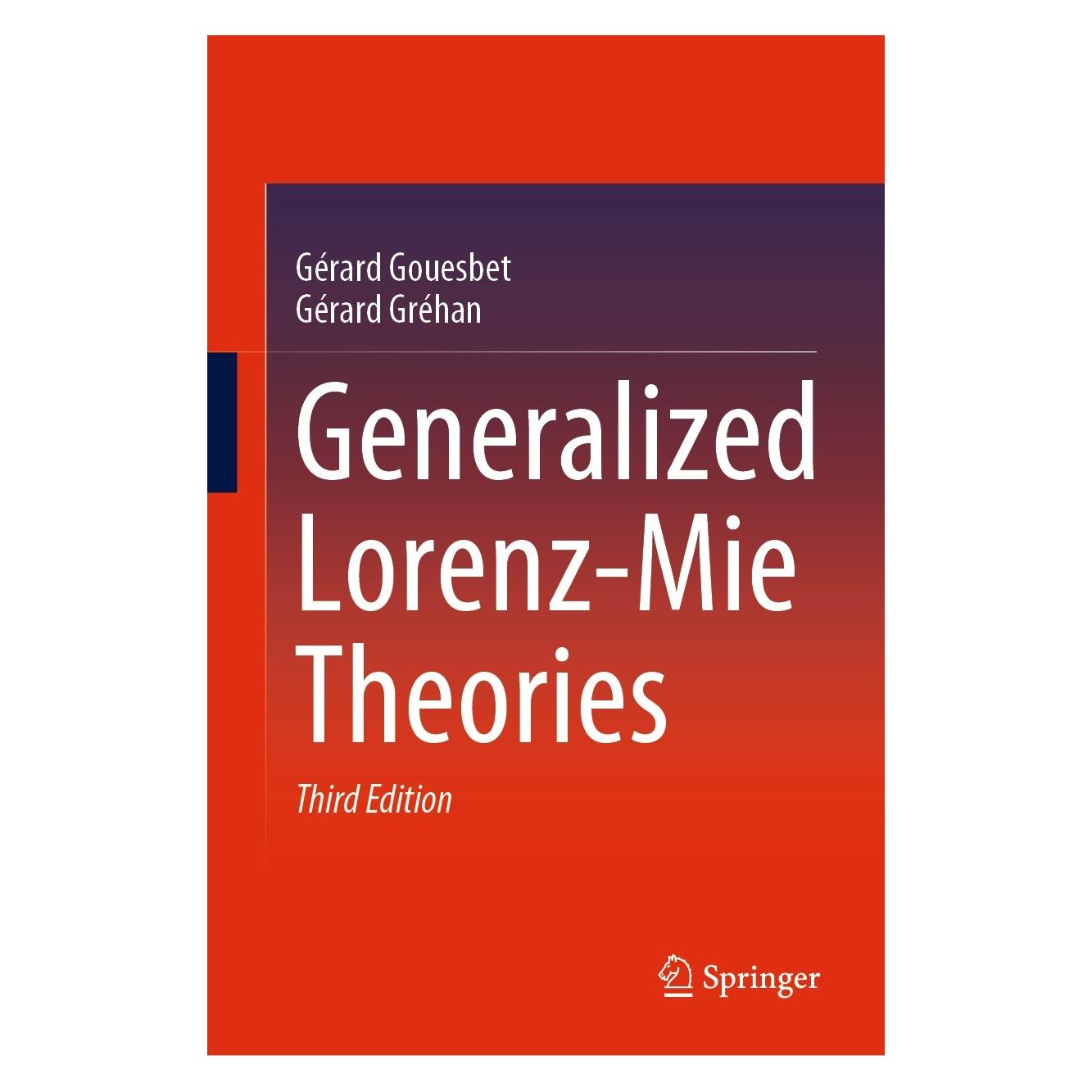 Springer Generalized Lorenz-Mie Theories (9783031259487)
