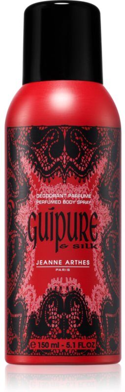 Jeanne Arthes Guipure & Silk déodorant en spray pour femme 150 ml