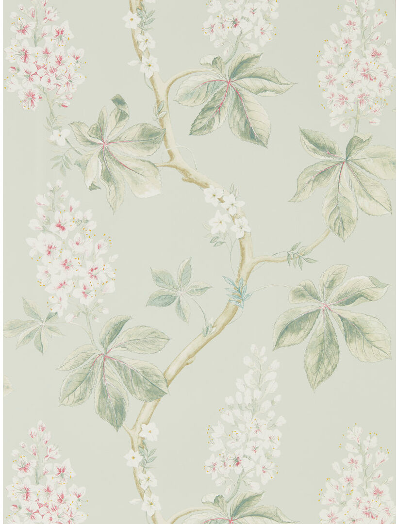 Sanderson Chestnut Tree 10.05m x 68.6cm Matte Roll Green