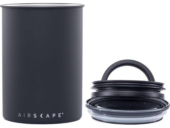 Planetary Design USA - Airscape® Classic 500gr. - Charcoal - voorraadpot - voorraadbus koffie - voorraadblik - luchtdicht en vers - RVS