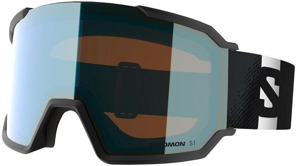 Salomon  - S/View 3 Black Multilayer Light Blue - Masque de Ski