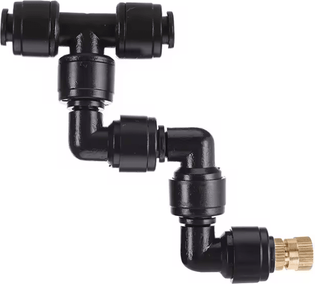 Inspire Curations 360 Rotating Reptile Fogger Nozzle Adjustable Terrarium Mist Sprinkler single Nozzle