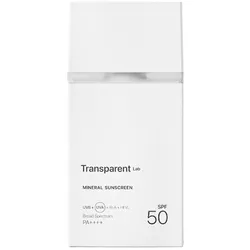 100ml Transparent Lab Mineral Sunscreen SPF 50 PA++++