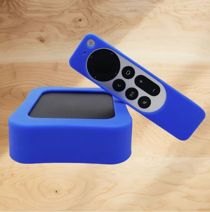 INF Verbesserter Schutz: Apple TV 4K Fernbedienungshülle & Abdeckung