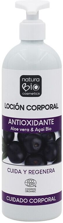 NaturaBIO Cosmetics Aloe Vera-Acai Bio Antioxidant Body Lotion 500 ml