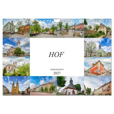 Hof Impressionen (Wandkalender 2027 DIN A4 quer), CALVENDO Monatskalender