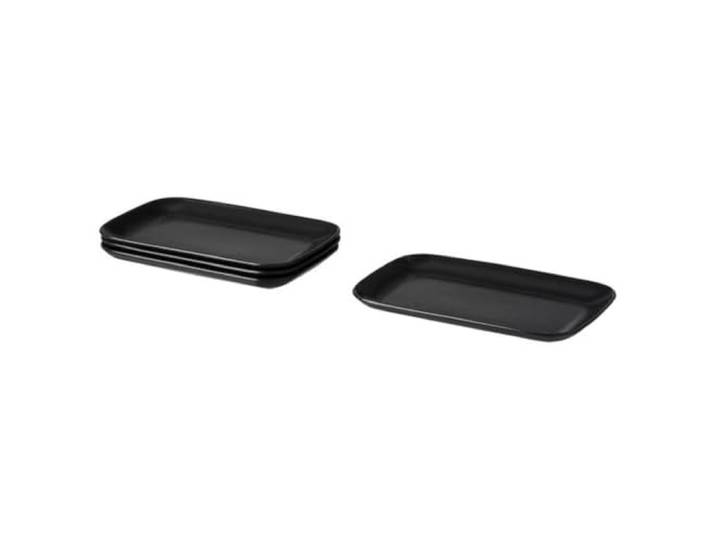 IKEA FÄRGKLAR Bord\, 30x18 cm\, mat Donkergrijs