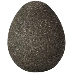 Wittkemper living Ei Glamour stehend groß Kunststoff graphit 12x12x15cm