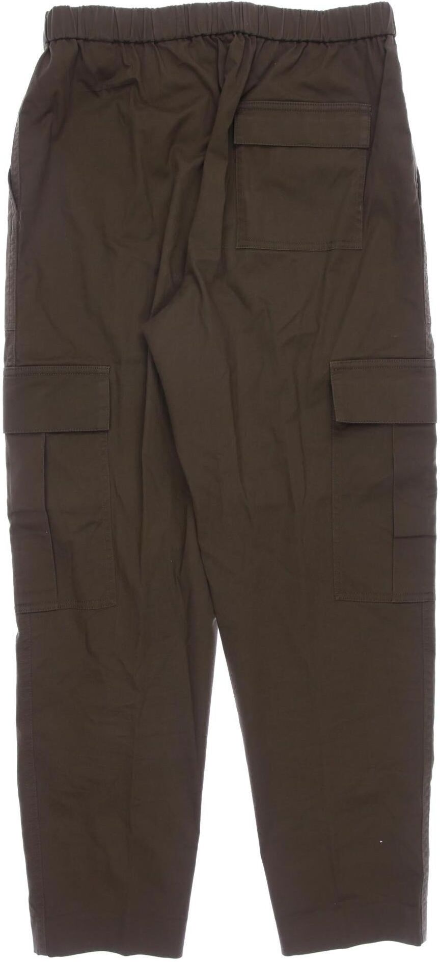 Theory Damen Stoffhose, Grün, Gr. W27, Baumwolle / Elasthan - Second Hand