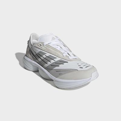 Sneaker ADIDAS SPORTSWEAR "LIGHTBLAZE POD", Herren, Gr. 47, weiß (cloud weiß, grau two, grau one), Baumwolle, Textil, Schuhe Sneaker