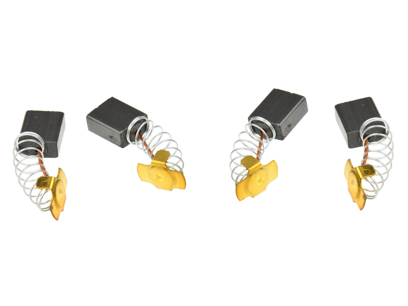 Geko Koolborstels voor haakse slijpmachine 230+, 4 stuks, 8 x 14 x 17 mm