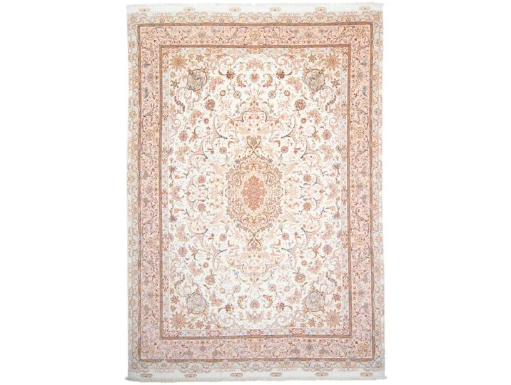 Täbriz 50Raj Teppich 250x351 Handgeknüpft Orientteppich Perserteppich Wolle mit Seide