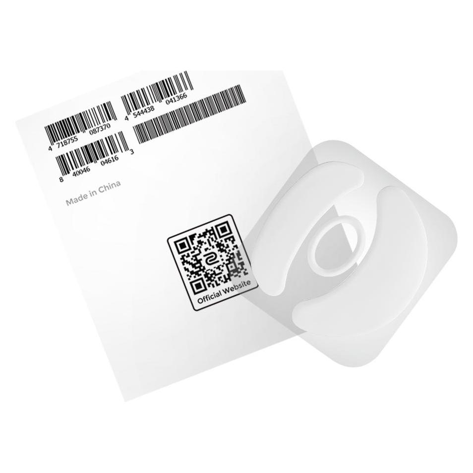 BenQ Zowie Skatez Typ B weisse Mausfüsse für ZA13 Maus, weisses Teflon, 0,45 mm Dicke (5J.N3H41.001)
