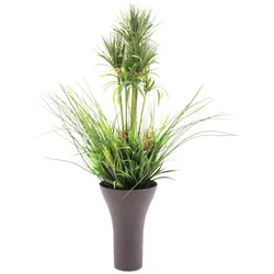 EUROPALMS Grasarrangement, künstlich, 90cm