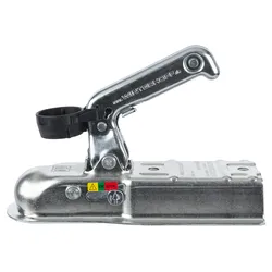 WINTERHOFF WW8-G Kugelkupplung für 800kg Anhänger mit 60mm Vierkantdeichsel