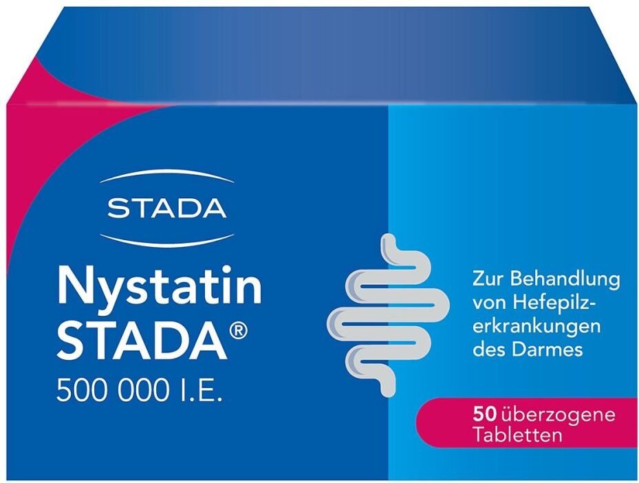 Nystatin-STADA Nystatin STADA 500.000 I.E. überzogene Tabletten