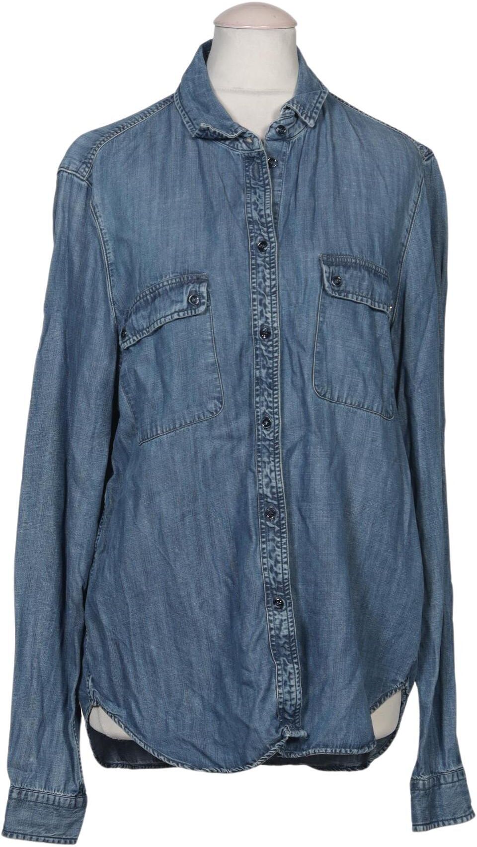 7 for all mankind Damen Bluse, Blau, Gr. S, Lyocell - Second Hand