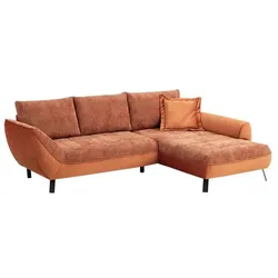 Exxpo by Gala Ecksofa Bellini Stoff Rust /