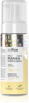 so!flow Curly Hair Nourishing Fixing Foam espuma para cabelo encaracolado 170 ml. Curly Hair Nourishing Fixing Foam